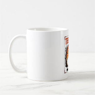 Halloween-Geschichte Teeny Tiny Gruselige Vintage- Kaffeetasse