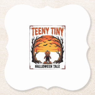 Halloween-Geschichte Teeny Tiny Gruselige Vintage- Untersetzer