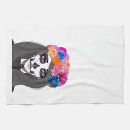 Halloween   geschirrtuch