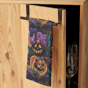 Halloween Geschirrtuch