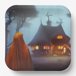 Halloween-Gespenst Pappteller