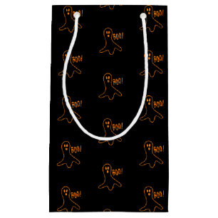 Halloween-Gespenst Schwarz-Orange-Muster Kleine Geschenktüte