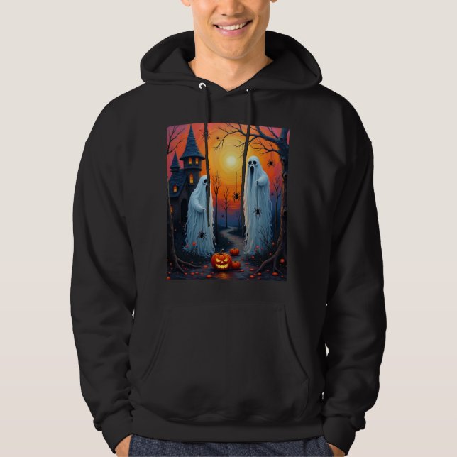 Halloween-Gespenster Hoodie (Vorderseite)