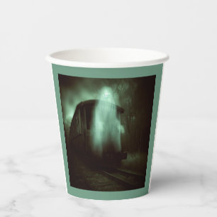 Halloween - Gespensterzug 2 Pappbecher