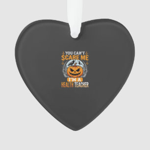 Halloween-Gesundheitslehrer Gruseliger Kürbis Kräh Ornament