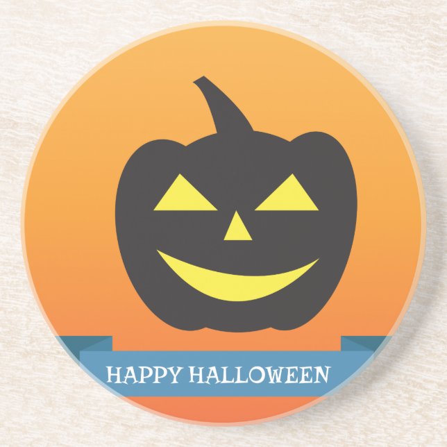 Halloween Getränkeuntersetzer (Vorne)