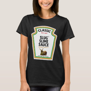 Halloween-Gewürzsauce-Flaschen-Schnecken-Schleimsa T-Shirt