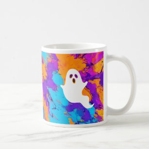 Halloween Ghost Abstrakt Holiday Tasse