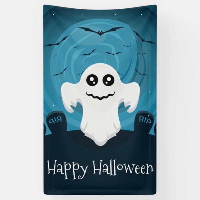 Halloween Ghost Banner (Vertikal)