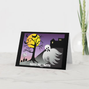 Halloween Ghost Bats 10% Rabatt beim Verkauf Karte