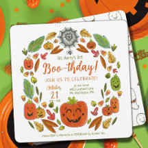 Halloween Ghost Boo-Donnerstag Einladung