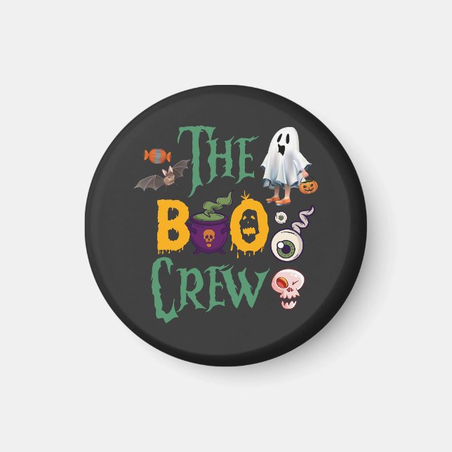 Halloween Ghost Boo Spooky und lustiges Magnet (Vorne)
