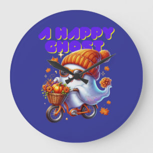 Halloween Ghost Boo Wall Uhr