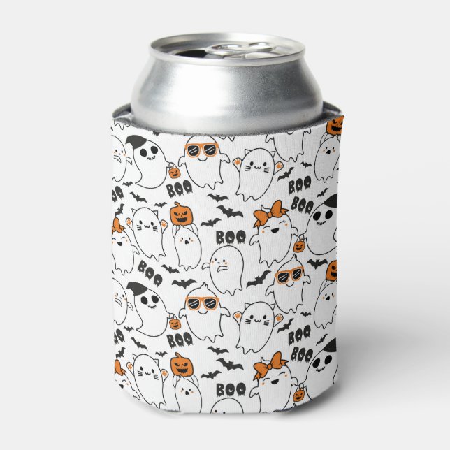 Halloween Ghost Can Cooler Dosenkühler (Kanne Vorderseite)