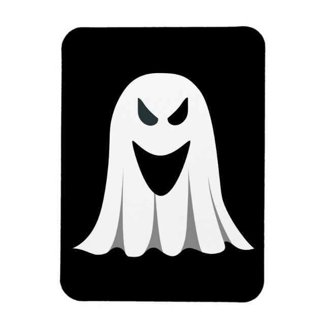 Halloween Ghost Cartoon Abbildung 02 Magnet (Vertikal)