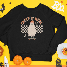 Halloween Ghost Creep It Real Sweatshirt