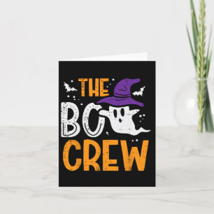 Halloween Ghost Die Boo-Crew Kostüm Matching Wome Karte