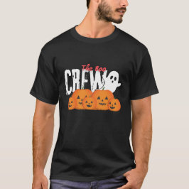 Halloween Ghost Die Boo-Crew-Mannschaft hat lustig T-Shirt