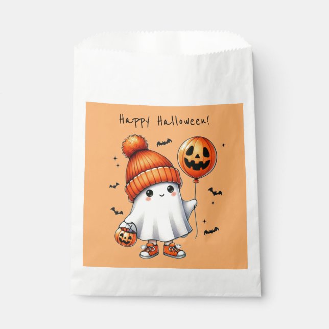 Halloween Ghost Favor Bags Geschenktütchen (Vorderseite)