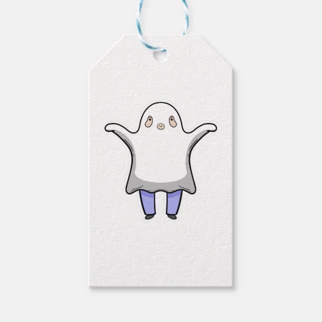 Halloween Ghost Geschenkanhänger (Vorderseite)