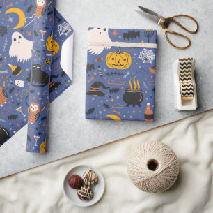 Halloween Ghost Geschenkpapier