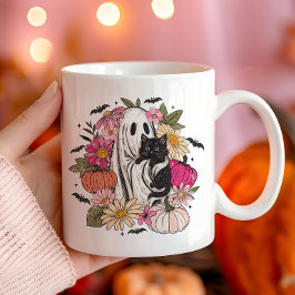 Halloween Ghost Girly Kaffeetasse