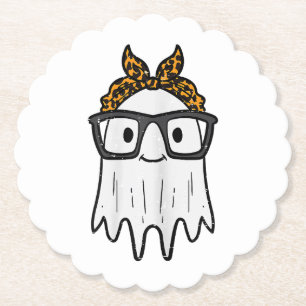 Halloween Ghost Glasses Niedlich Untersetzer