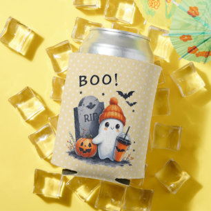 Halloween Ghost-Gravestone, JackO'lantern, Flederm Dosenkühler