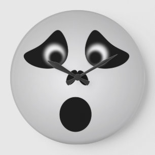 HALLOWEEN GHOST GROßE WANDUHR