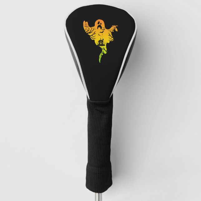 Halloween Ghost Halloween I Halloween Ghost Golf Headcover (Vorderseite)