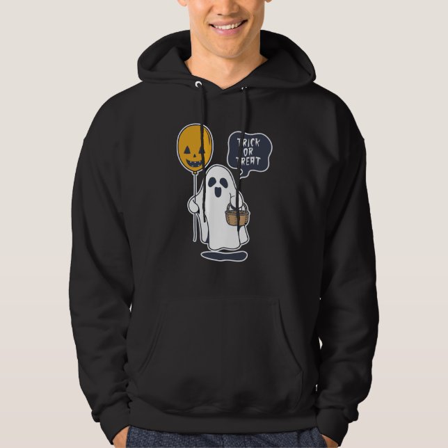 Halloween Ghost Hoodie (Vorderseite)