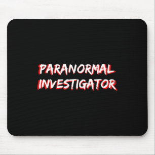 Halloween Ghost Jagdparanormaler Ermittler Mousepad