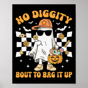 Halloween Ghost keine Digi-Bout, um es bis zum Tüp Poster