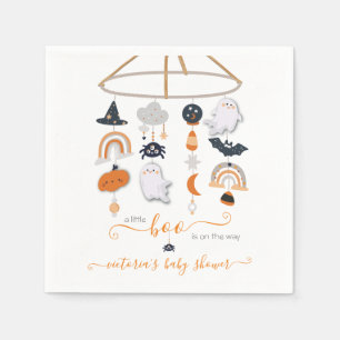 Halloween Ghost Mobile Girl Dusche Napkins Serviette