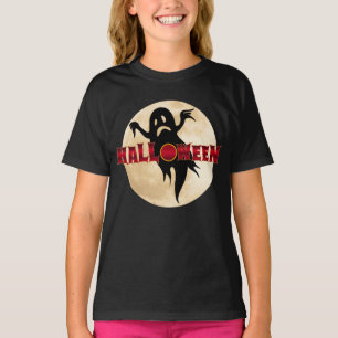 Halloween Ghost Moon T-Shirt