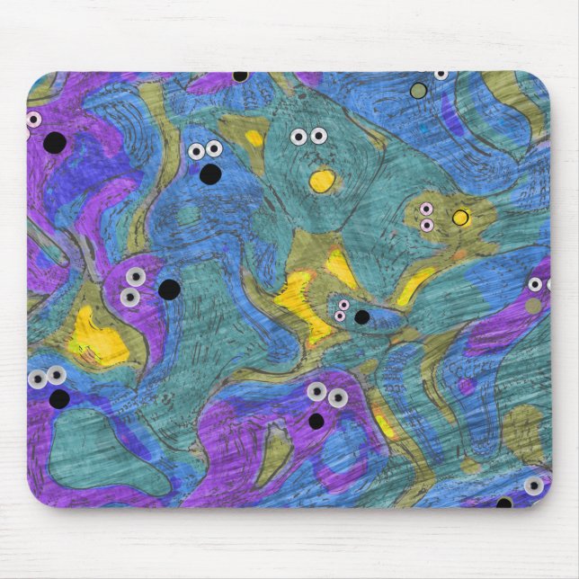 Halloween Ghost Mousepad (Vorne)