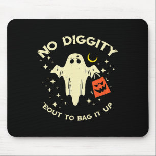 Halloween Ghost No Diggity Costume Jungs Mädchen K Mousepad
