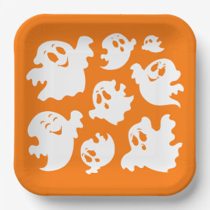 Halloween Ghost Pappteller