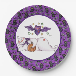 Halloween Ghost Pappteller
