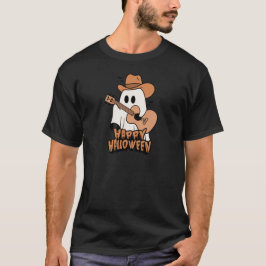 Halloween | Ghost Playing Gitarre | Halloween 2024 T-Shirt