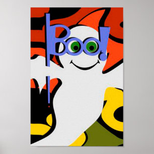 Halloween Ghost Poster