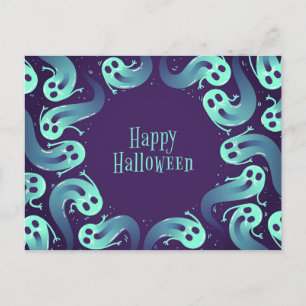 Halloween Ghost Postkarte