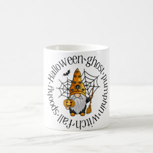 Halloween Ghost Pumpkin Hexe Fall Spooky Gnome Kaffeetasse