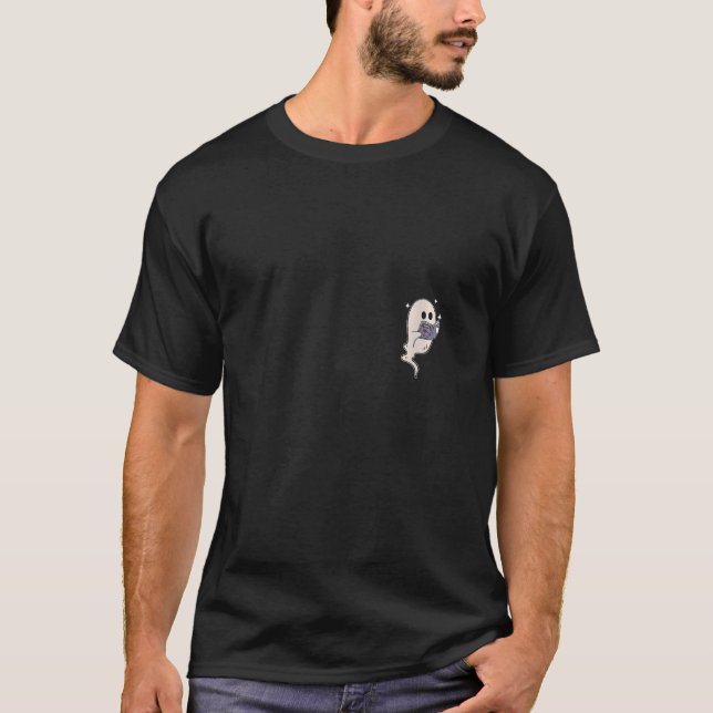 Halloween Ghost Reader F T-Shirt (Vorderseite)