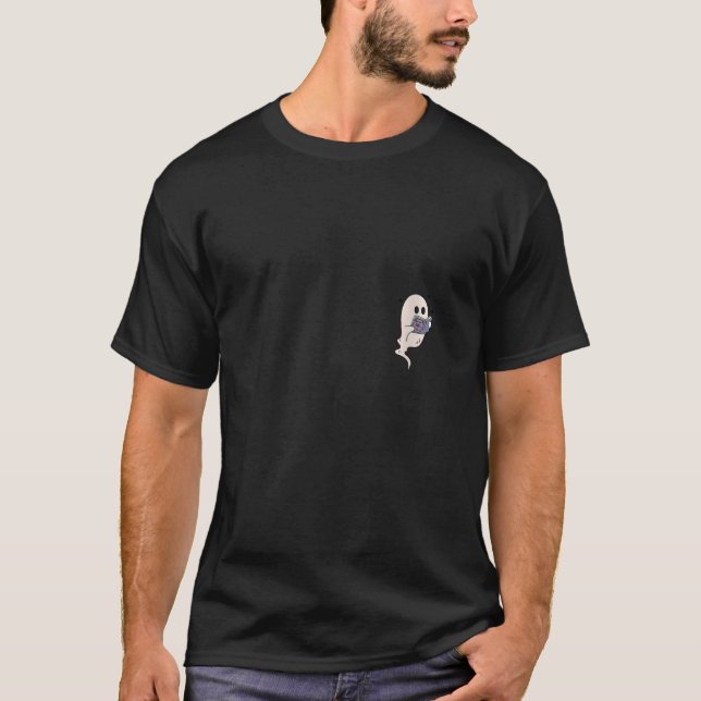Halloween Ghost Reader F T-Shirt (Vorderseite)