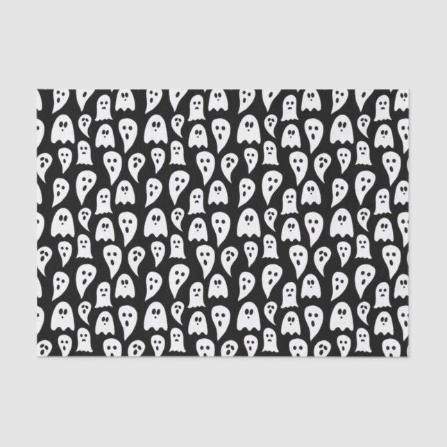 Halloween Ghost Seidenpapier (Vorderseite)