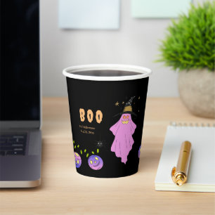 Halloween Ghost Skull Garland Kinderdusche Pappbecher