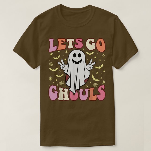 Halloween Ghost Spooky Lasse Go Ghouls Saison 2022 T-Shirt (Design vorne)