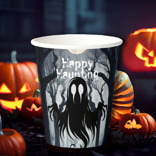 Halloween Ghost Spuk Forest Costume Party Pappbecher