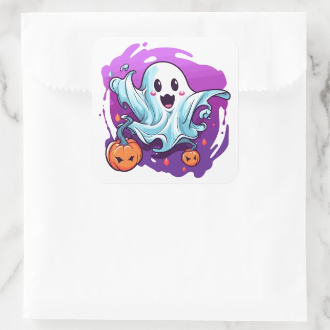 Halloween Ghost Stickers (Tasche)